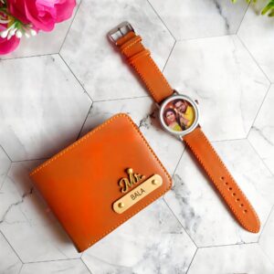 Alternative view of Mens wallet and watch combo