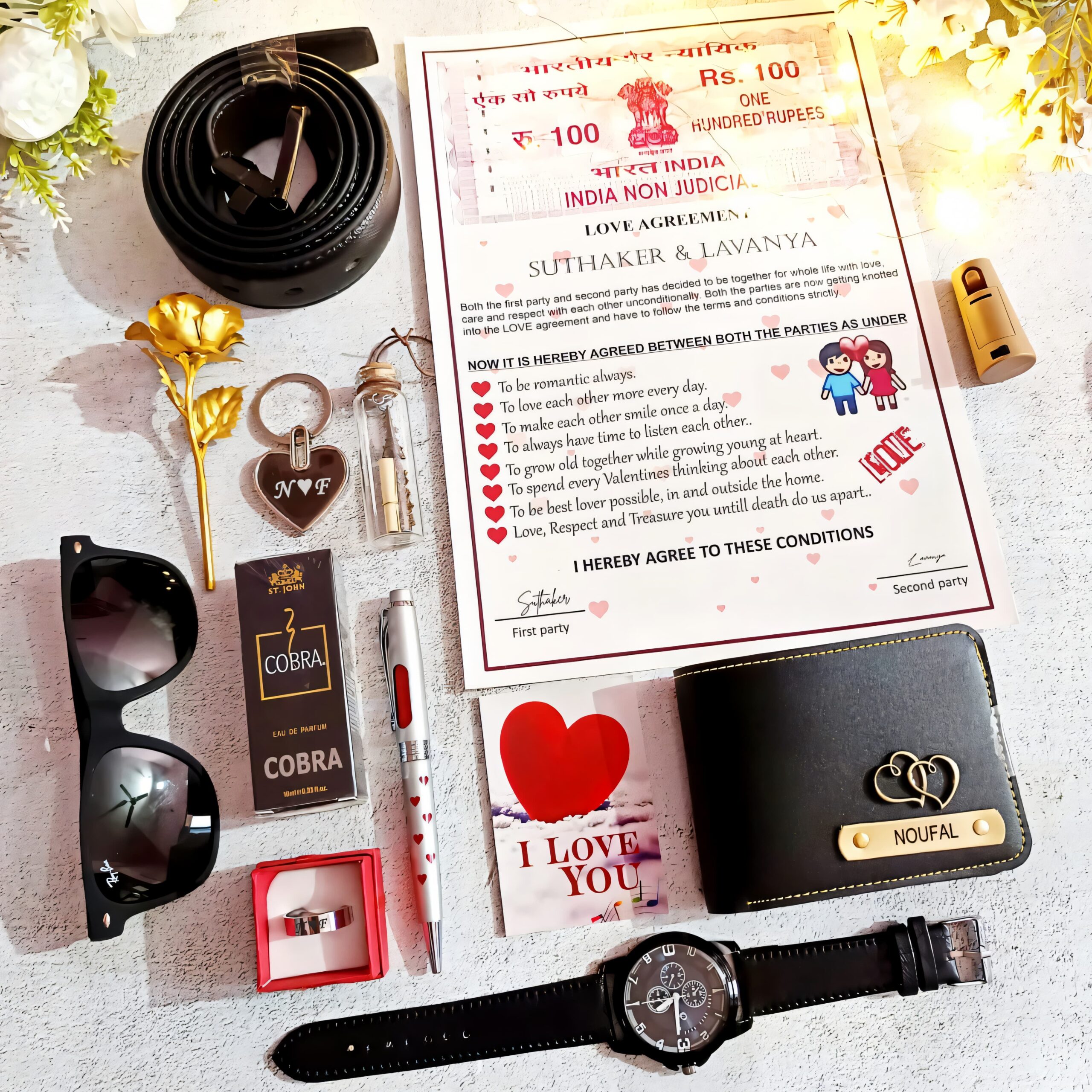 Mens valentine Galaxy combo - Image 2