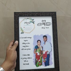 Alternative view of Photo Date Frame 13*9 inch