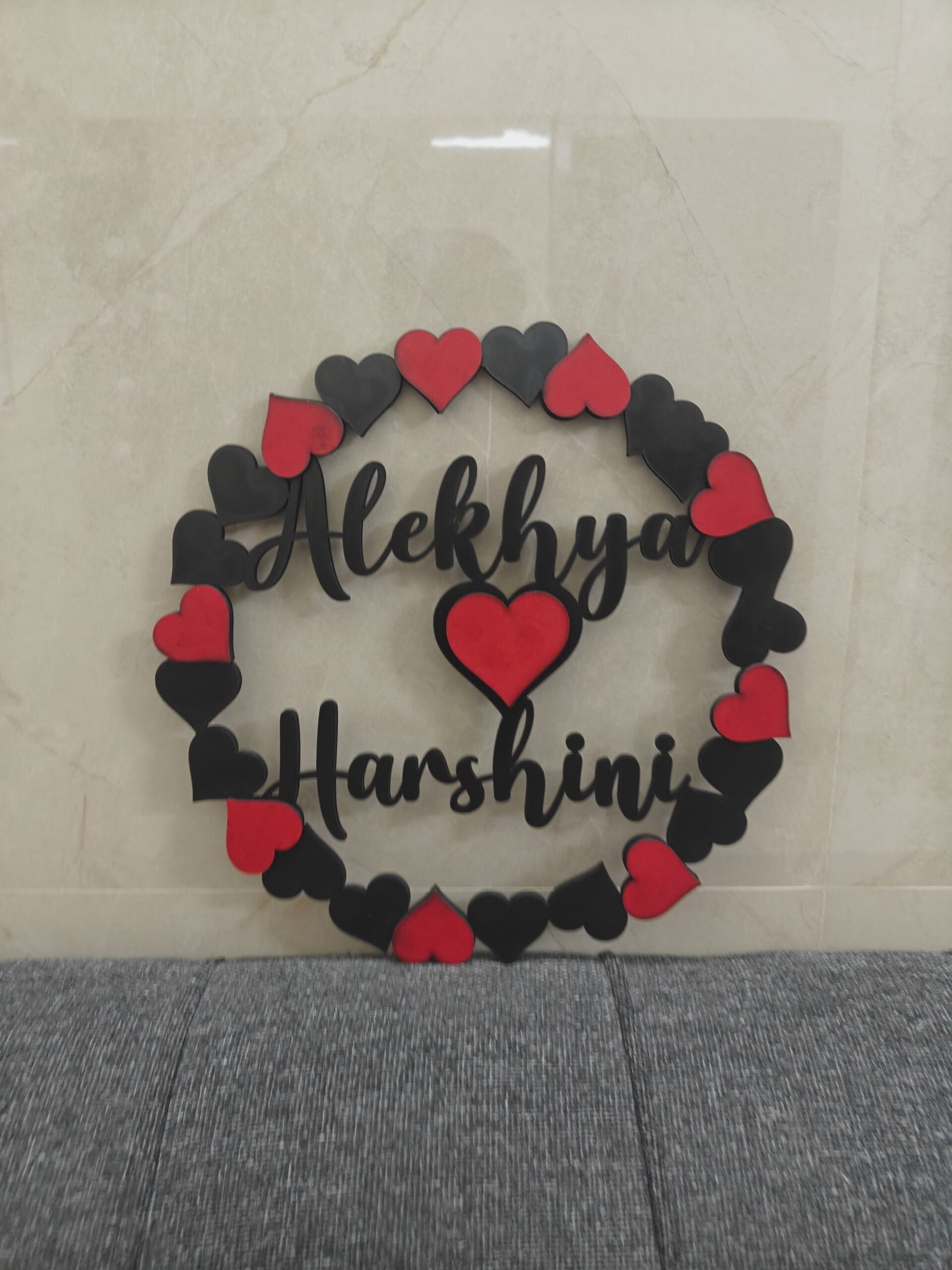 Couple Name Wall decor - Image 3