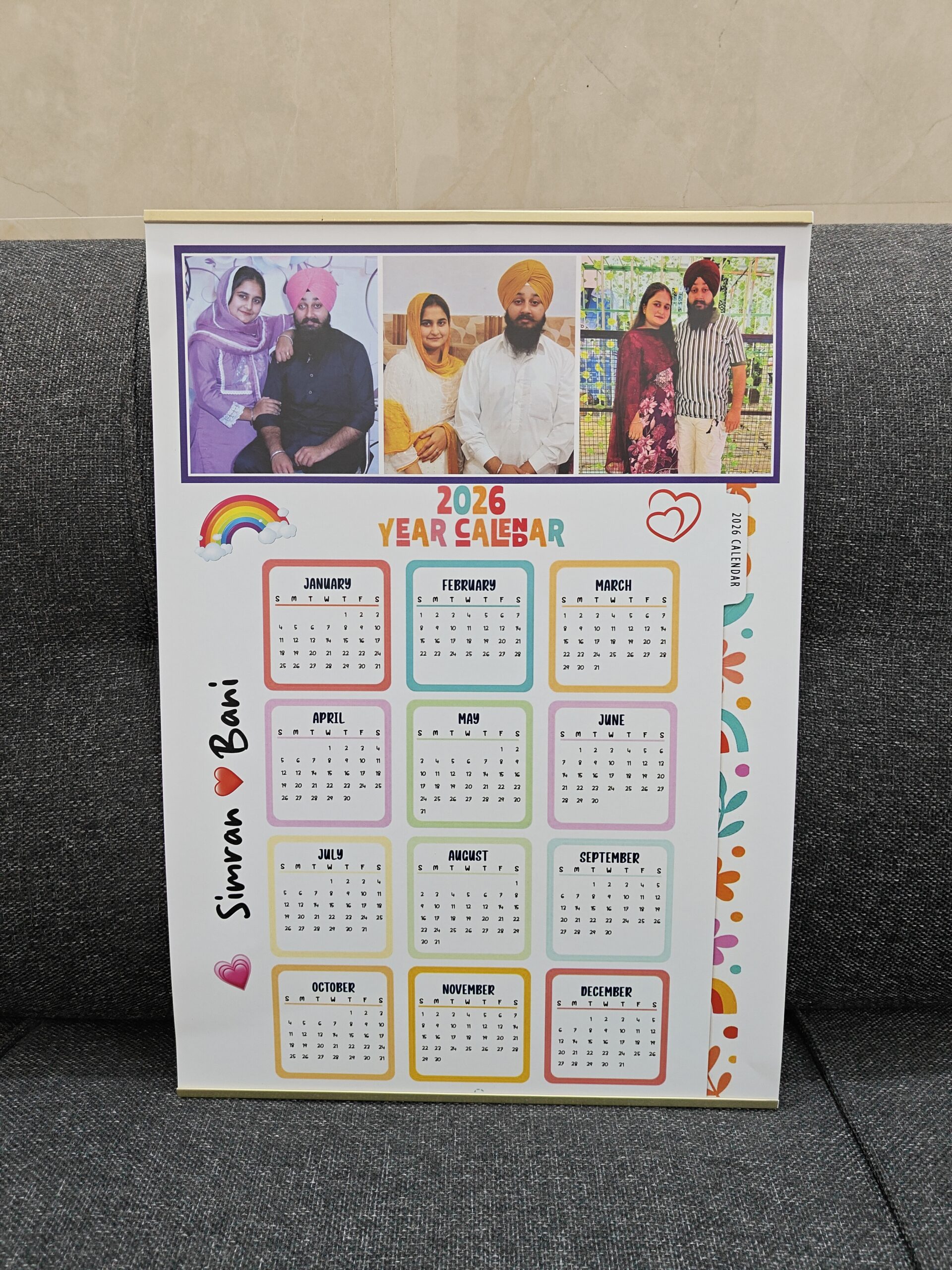 Yearly Photo Calendar - Image 2