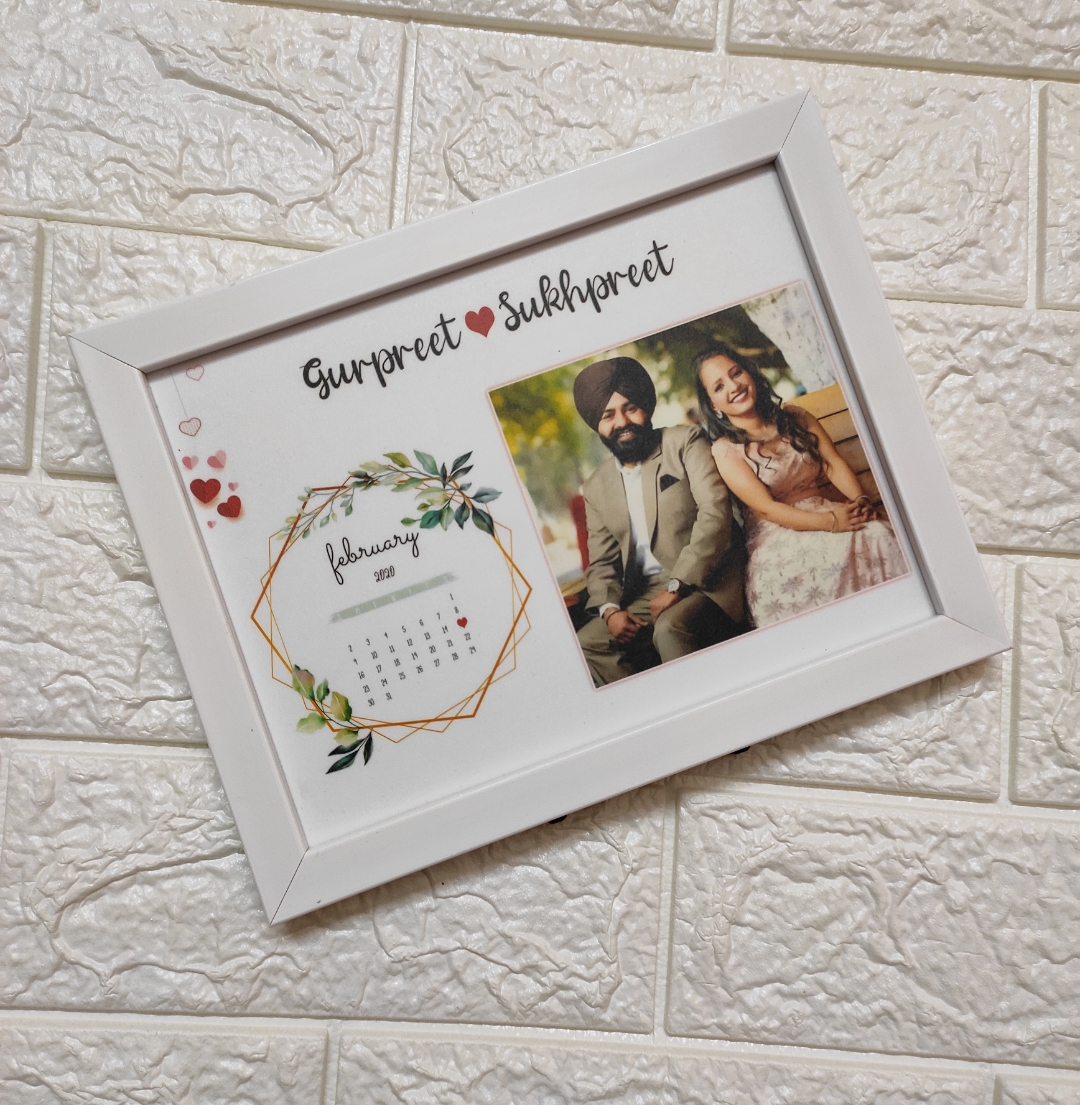 Date Photo Frame 8 by 6 inch - Image 3