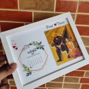 Date Photo Frame 8 by 6 inch