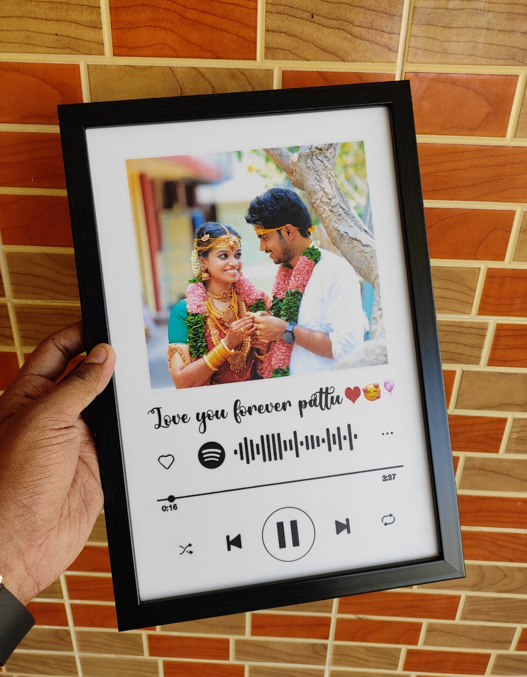 Spotify Frame 13*9 inch