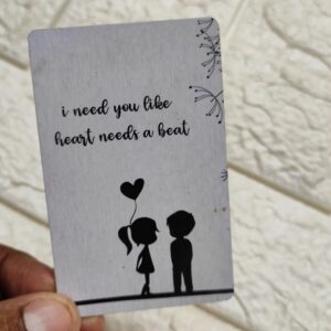 Alternative view of Wallet Card