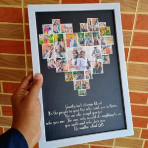 Heart Collage Frame 13*9 inch