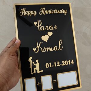 Alternative view of Acrylic Finger print Board