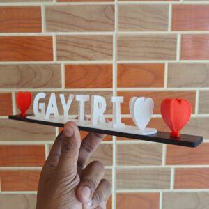 Alternative view of Flipname - Name and heart