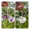 Heart Photo Keychain