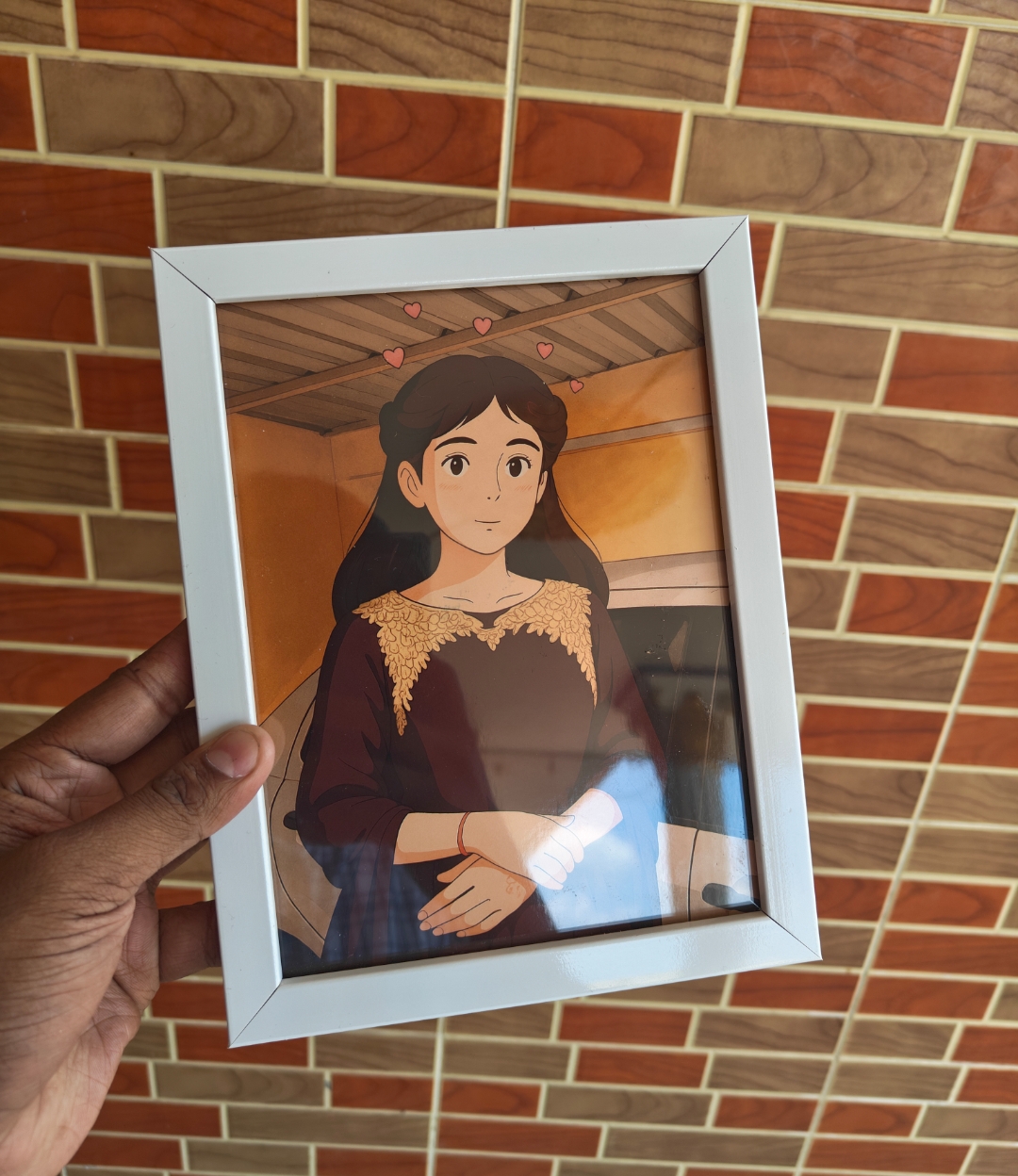 Ghibli Art Frame 8*6 inch