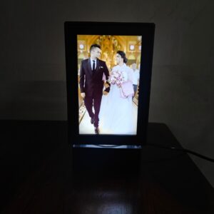 Alternative view of Alpha Rotating Photo Decor✨