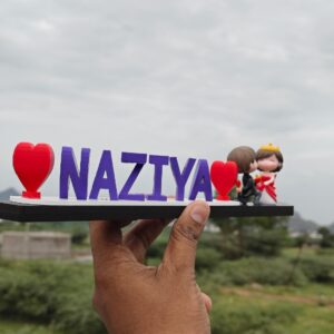 Alternative view of Flipname -Name Heart and Doll