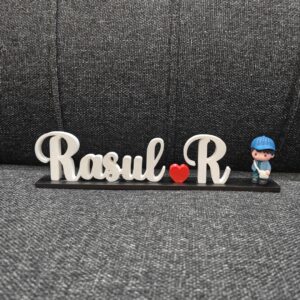 Alternative view of Name stand 1.0