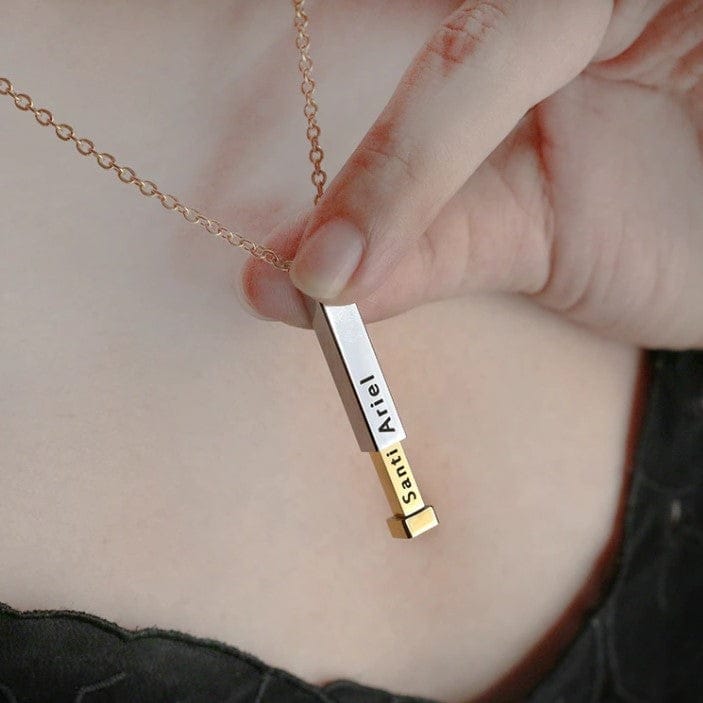 Unisex Bar Pendant - Image 4