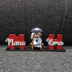 Alternative view of Couple Name Stand 1.2