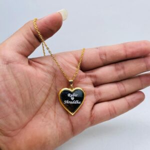 Alternative view of Heart Photo Pendant