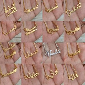 Alternative view of Name Pendant