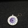 Iris photo keychain