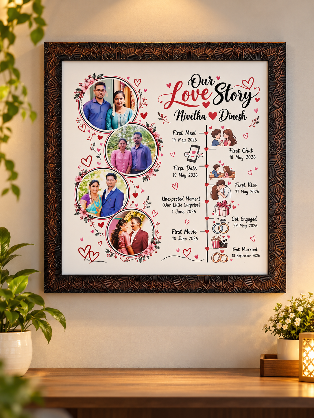 Couple Journey Frame ♥️